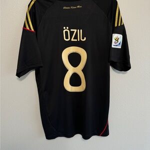 adidas Black and Gold Men's Jersey